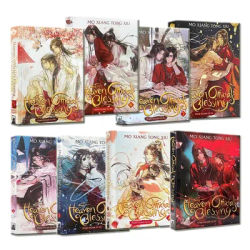 English, Original Book Heaven Official's Blessings: Vol.1-8 Heaven Official's Blessings, Novel Popular BL Mo Xiang Tong Xiu