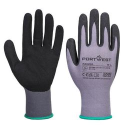 Portwest DermiFlex Essential Multipack, Gray/Black, Size S, Pack of 12 (AB350G8RS)