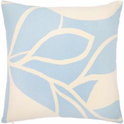 Gulod 20" Square Modern Pillow plush Cotton Light Blue/Oatmeal/Light Beige/Beige Lumbar Pillow - Boutique Rugs