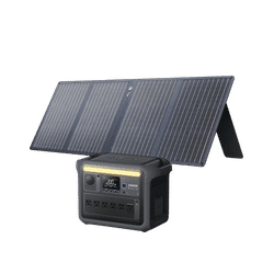 Anker SOLIX C1000X Solar Generator + 100W Solar Panel