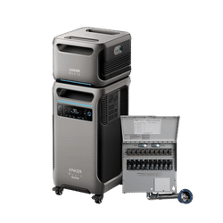 Anker SOLIX F3800 Plus + Expansion Battery + 10-Circuit Manual Transfer Switch