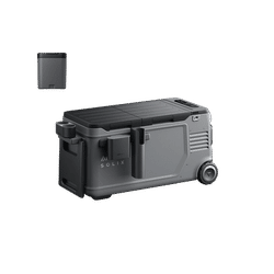 Anker SOLIX EverFrost 2 58L Electric Cooler + Removable Battery + Road Trip Kit