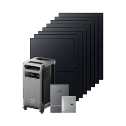 Anker SOLIX F3800 Plus + Smart Home Power Kit + 8× 440W Rigid Solar Panel