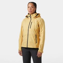 Helly Hansen Women’s Crew Hooded Midlayer Sailing Jacket 2.0 Beige M