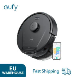 Aspirapolvere robot Eufy L60 con funzione ciclomotore Ultra forte 5000Pa assorbente IPath Navigazione laser Pulizia completa dei pavimenti