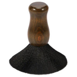 Soft Hair Brush Hairdressing Hair Cutting Broken Sweep Face Neck Brush Cleaning Wooden Handle Professional Barber Salon Tool