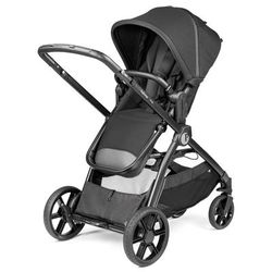 Peg Perego YPSI Single-to-Double Stroller 2025 - True Black