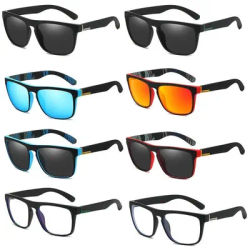 Lunettes de soleil polarisées carrées Vintage pour hommes et femmes, pour la conduite, la pêche, marque de luxe de styliste, pour conducteur, UV400