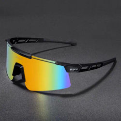 SCVCN UV400 Cycling Glasses Outdoor Hiking Drive Running Sunglasses Fashion Sports Glasses Men Women MTB Road Bike Sunglasses