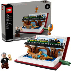 LEGO® Tribute To Jules Verne's Books (40690) A Collectible Toy for Boys and Girls Aged 12 and Up 351 Pieces