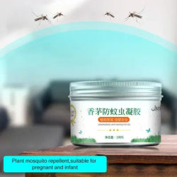 Citronella Insect Repellent Gel 120g – Plant-Based Mosquito Control Cream for Indoor Use, Safe for Kids & Pregnancy