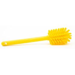 Carlisle 40000EC04 12" Pint Bottle Brush - Poly/Plastic, Yellow