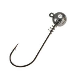 6th Sense Masterclass Tungsten Ball Jig Head - Raw - Raw 1/0