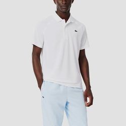 Lacoste Sport Raglan Polo Men's Tennis Apparel White