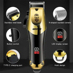 USB Rechargeable Hair Clippers For Men Hair Body Beard Portable Travel Trimmer Grooming Care Tool Set Suitable Home Use For Male
