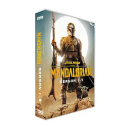 Movie Star Wars The Mandalorian 7pcs DVD Din Djarin 1-3 Season Box Set Super Definition Image Disc Cosplay English Record Gifts