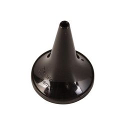 Kawe Disposable Ear Specula For Kirchner And Wilhelm Standard Otoscopes, 2.5 Mm, Black, Pack Of 100