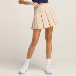 Wilson Classic Pleated Skirt Women's Tennis Apparel Safari