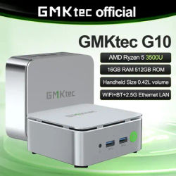 GMKtec NucBox G10 Mini Pc AMD Ryzen™ 5 3500U 2*DDR4 SO-DIMM 16GB/32GB RAM 512GB/1TB ROM Wifi 5 BT 5.0