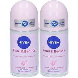 Nivea Pearl & Beauty Deodorante Roll on 50ml, donna antitraspirante pe