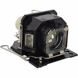 Jaspertronics™ Original Lamp & Housing for the Hitachi CP-X253 Projector - 1 Year Warranty