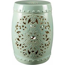 Millstatt 18"H x 13"W x 13"D Sage Outdoor End Table - Boutique Rugs