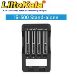 LiitoKala Lii-500 Multifuncional Smart Battery Charger LCD Display for 18650 26650 16340 18350 3.7V 1.2V Test battery capacity