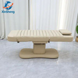 XinSheng Electric Folding Facial SPA Bed Hydrotherapy Massage Table Salon Eyelash Chair Adjustable Beauty Care Shop Furniture