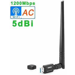 Mini AC600 Dual Band 2.4 5GHz WiFi USB Adapter Dongle 802.11ac b g n Wireless Network For PC & Laptop Mini AC600 Dual Band 2.4 5GHz WiFi USB Adapter Dongle 802.11ac b g n Wireless Network For PC & Laptop