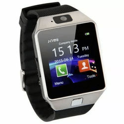 Bluetooth Smart Watch With Camera & Waterproof Design, Compatible With Android, Samsung, And IPhone silver
