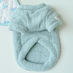 Double Sided Cloud Plush Dog Sweater | Autumn Winter Pet Coat XL 1
