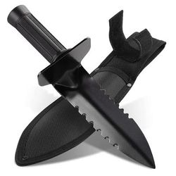 Portable Steel Garden Shovel: Outdoor Survival Spade Stainless Steel