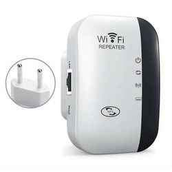 300Mbps WiFi Repeater Wireless Signal Amplifier Extended Network Enhancer With US Plug For Home Routers white