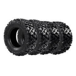 4 Tire Set ATV UTV Tires 25x8x12 & 25x10x12 6 Ply Front & Rear All Terrain Off Road Quad Replacement 4 Tire Set ATV UTV Tires 25x8x12 & 25x10x12 6 Ply Front & Rear All Terrain Off Road Quad Replacement