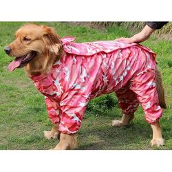 Waterproof Dog Raincoat With Hood For Medium To Large Dogs 28 2