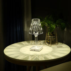 Stylish Color Diamond Touch LED Rechargeable Bar & Table Lamp Stylish Color Diamond Touch LED Rechargeable Bar & Table Lamp