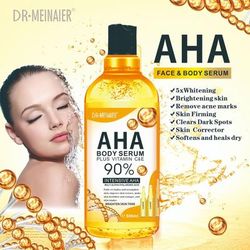 Hyaluronic Acid Face Serum For Whitening & Moisturizing Skin, Lightening Body Serum For Youthful Skin aha