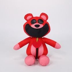 Kawaii Smiling Critters Plush Toy: Catnap Bearhug & Hopscotch, Soft Stuffed Doll Decoration Perfect Gift For Kids! b