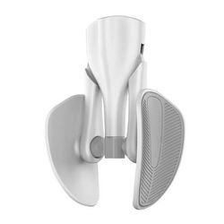 Pelvic Floor Exerciser & Kegel Training Device For Men & Women, Inner Thigh & Hip Trainer For Home Gym Fitness grey