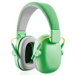New Kid Ear Protection Baby Noise Earmuffs Adjustable NRR 25dB Safety Muffs For Children, Noise Reduction Ear Defender green