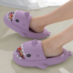 ComfyShark Shark Slides Purple 36 37