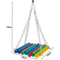 Complete Bird Toy Set: Rocking, Chewing, Training Combo For Parrots Hammock, Ladder, And More | Pet Supplies 3
