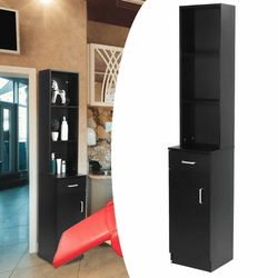 NEW Salon Cabinet Hair Styling Station, Barber Shelf Table With Storage For Spa Equipment NEW Salon Cabinet Hair Styling Station, Barber Shelf Table With Storage For Spa Equipment