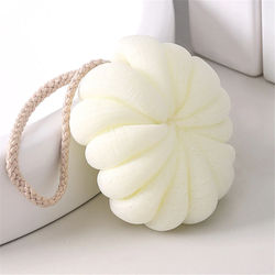 Bubble Ball Exfoliating Scrubber White