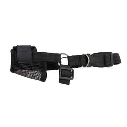 Anti Bite Dog Mesh Mask Black Medium