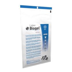 Biogel M Surgical Glove Size 7.5 Sterile Latex Standard Cuff Length Micro-Textured Straw Not Chemo Approved (195117_BX)