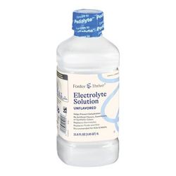 Foster & Thrive Oral Electrolyte Solution Unflavored 33.8 oz. Electrolyte (1238921_EA)