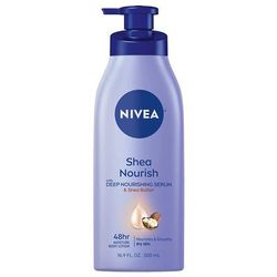Nivea Shea Daily Moisture Hand and Body Moisturizer 16.9 oz. Pump Bottle Scented Lotion (1231868_EA)