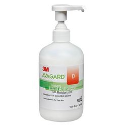 3M Avagard D Hand Sanitizer 16 oz. Ethyl Alcohol Gel Pump Bottle (406351_EA)