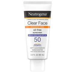 Neutrogena Clear Face Sunscreen SPF 50 Lotion 3 oz. Tube (1193256_EA)